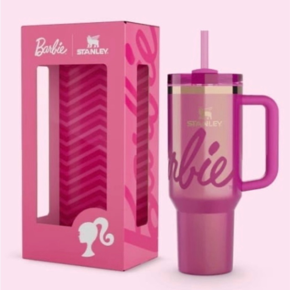 NEW Barbie pink Stanley 40oz Tumbler